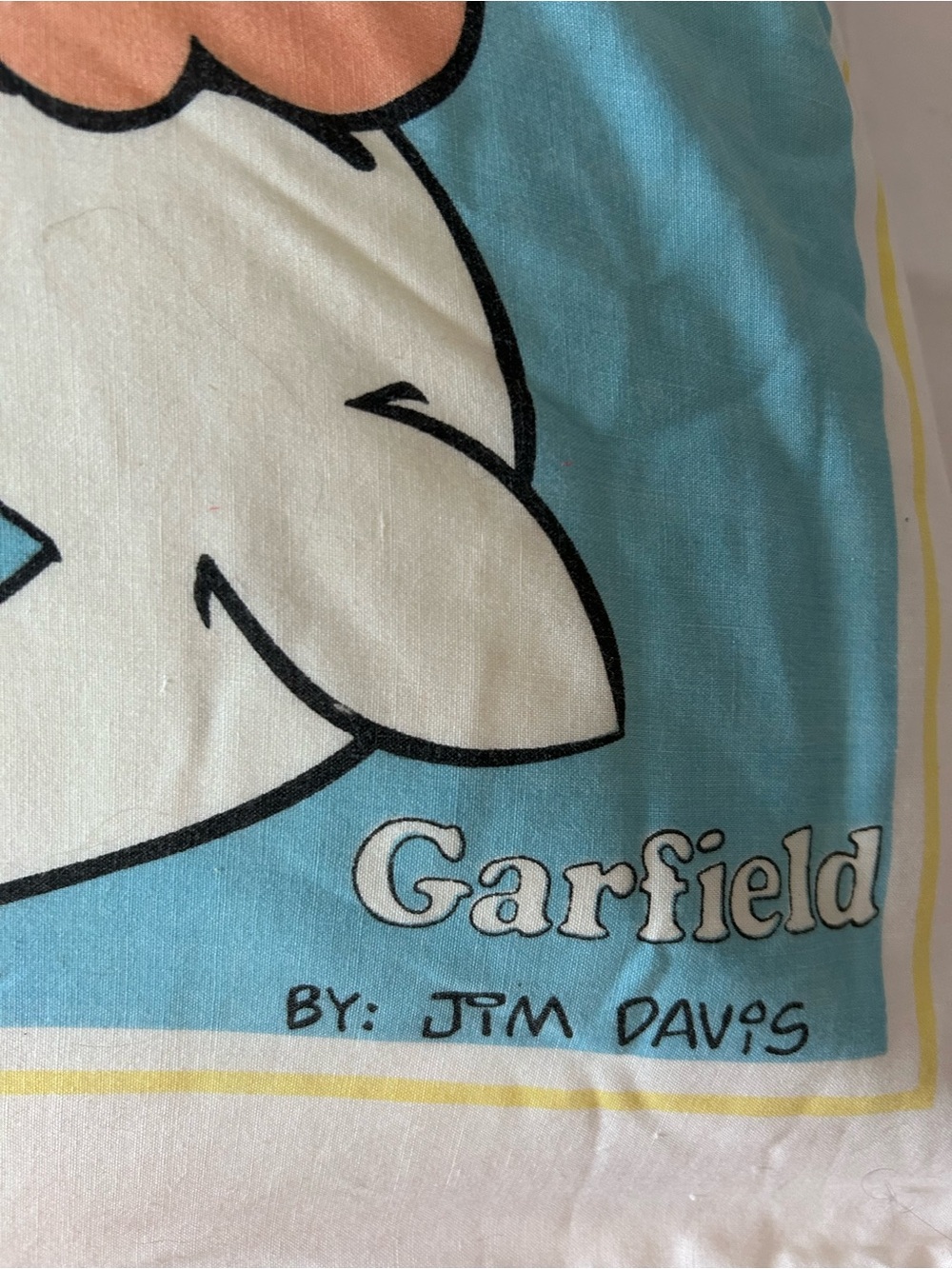 Garfield Vintage 1978 Queen size double sided Pillowcase - Picture 15 of 15